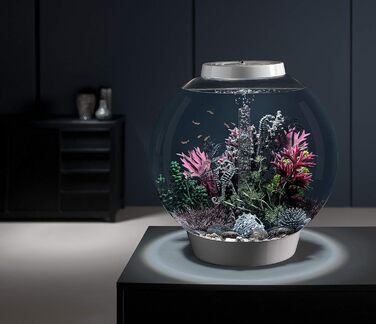Акваріум біОрб CLASSIC 60 LED білий з фільтром, LED-підсвіткою, керамічним ґрунтом, акриловий, комплект