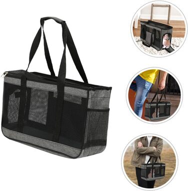 Транспортна сумка для котів Toddmomy - дихаюча, складана, для подорожей, легка та компактна