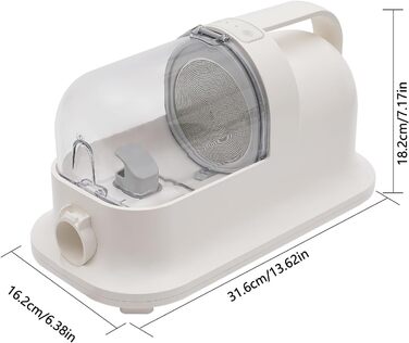 Набір для догляду за тваринами: пилосос для шерсті собак та котів, 1.4L, 11800Pa, тихий