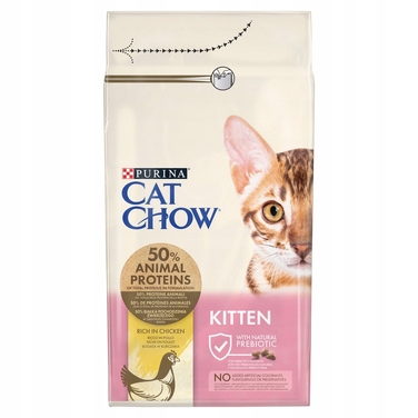 Сухий корм для кошенят PURINA Cat Chow Kitten з куркою, 15 кг