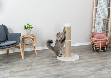 TRIXIE Rue когтеточка для великих котів 80 см, беж, м'яка основа, сизалевий канат