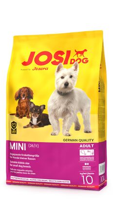 Сухий корм для собак малих порід JosiDog Mini Adult з птицею, 10 кг