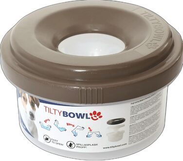 Миска для собак Tilty Bowl розмір M (кремовий)