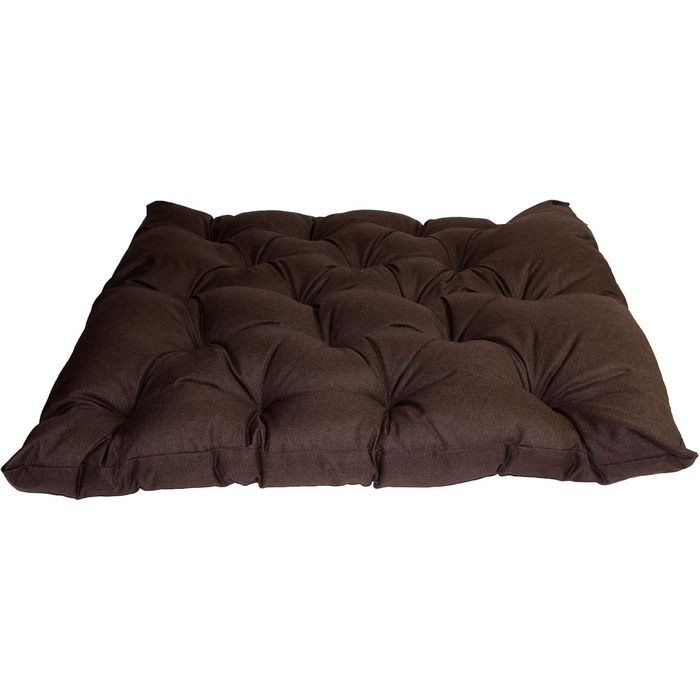 Ортопедичне ліжко для собак Mayaadi-Home: м'яке, зручне, для алергіків (60x50 см, коричневе)