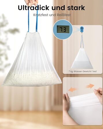 Автоматичний туалет для котів LELO PAWS, 65л, самоочисний, з контролем запаху, керування через APP, електричний, XXL, з мішком для сміття та килимком, для кількох котів, білий (блакитний)