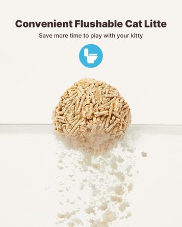 PAWBBY P1 Ultra: Самоочисний лоток для котів з рослинним наповнювачем