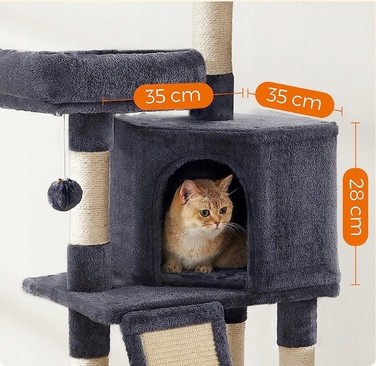 Високий когтеточка-комплекс Feandrea 101 — 160 см