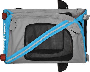 Фармінге для собак Gecheer: міцний та комфортний причіп з оксфордської тканини, блакитно-сірий