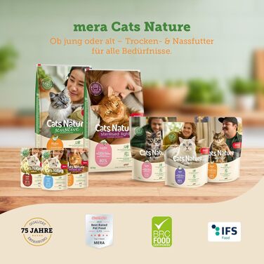 Сухий корм для котів MERA Cats Nature з куркою, без цукру та зерна, 10 кг