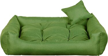 Gutekissen® Лежанка для собак, подушка для собак, лежанка для собак - міцна Cordura (2XL – 110x90 см, 3XL - 130x110 см, колір: лайм)