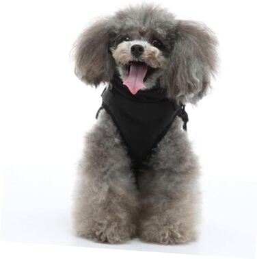 Зносостійкий одяг для цуценят з нагрудником та ремінцем на спину. Дихаючий костюм для собак з легкого матеріалу для маленьких собак. Портативний теплий одяг для собак на особливі випадки