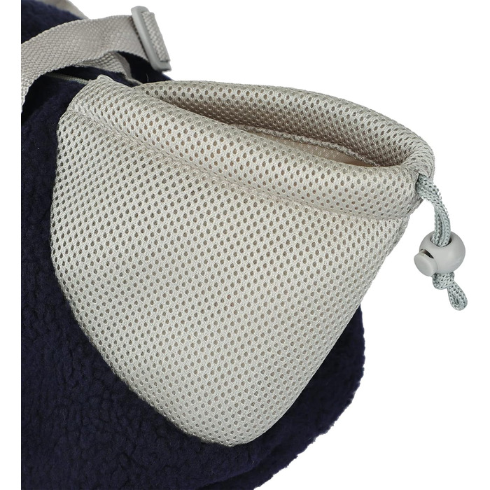 Транспортна сумка для собак та котів - велика, зручна, дихаюча, з ременем безпеки (Блакитна)