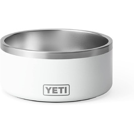 Миска для собак YETI Boomer, біла, 8 дюймів, нержавіюча сталь