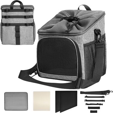 Велосипедний кошик для собак, дихаючий | Знімний, легкий аксесуар для подорожей, саду, кемпінгу