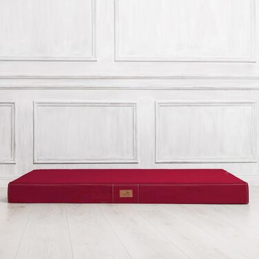 Ортопедичний лежак для собак Tierlando® Hugo Ortho Plus, 120x90 см, анти-шерсть, ковзаюча підкладка, для великих собак