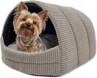 Будка для собак Odol-Plusz, чорна, 45 см x 50 см