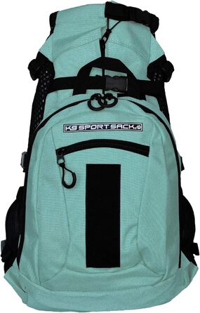 K9 Sport Sack рюкзак-переноска для собак, вентиляція, регульований, для малих і середніх порід, ветеринарне схвалення, сірий, розмір L