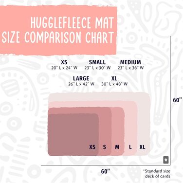 Собача підстилка Hugglehounds Hugglemat XS 50,8x61 см, кремова