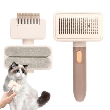 Гребінець для домашніх тварин, багатофункціональна щітка для собак, портативний аксесуар для тварин, багаторазовий інструмент для догляду
