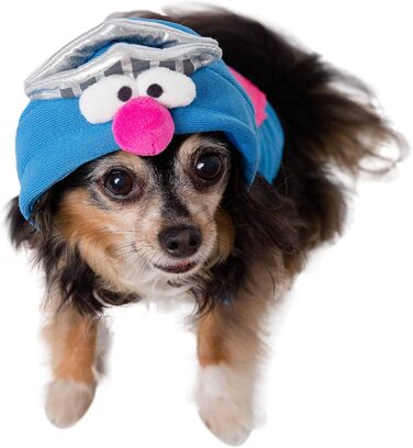 Костюм для собак Super Grover від Pet Krewe – ідеальний для маленьких, середніх, великих та екстра-великих собак. Підходить для Хелловіну, вечірок, фотосесій та як подарунок для собаколюбів