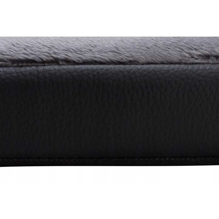 Ортопедичне ліжко для собак Welsti, сіре, 100 x 70 см