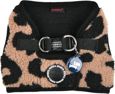 Шлея Puppia Serval Harness B для малих і середніх собак, регульована, бежева, комфортна