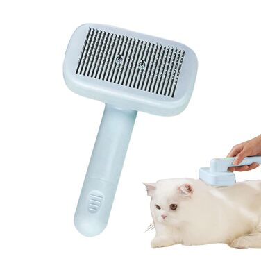 Щітка для догляду за шерстю собак та котів, масажна щітка для видалення ворсу та ковтунів | PetpetFriendly