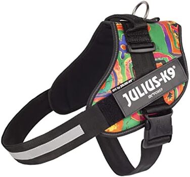 Шлейка Julius-K9 IDC Powergeschirr, розмір 2XL/3, Reggae Canis