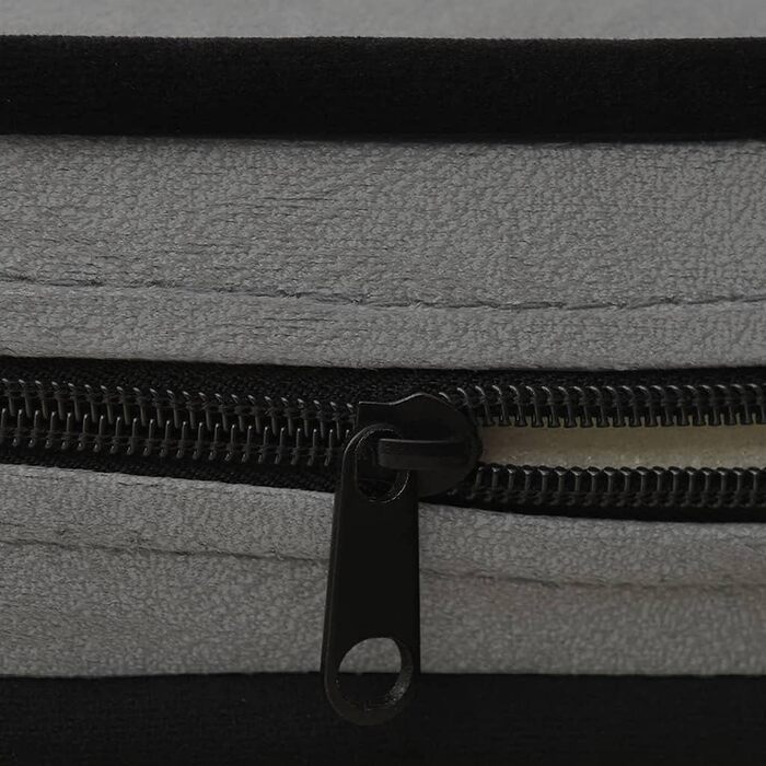 Софа для собак VidaXL 67x47x36 см, плюшеве ліжко для котів та собак (сірий)