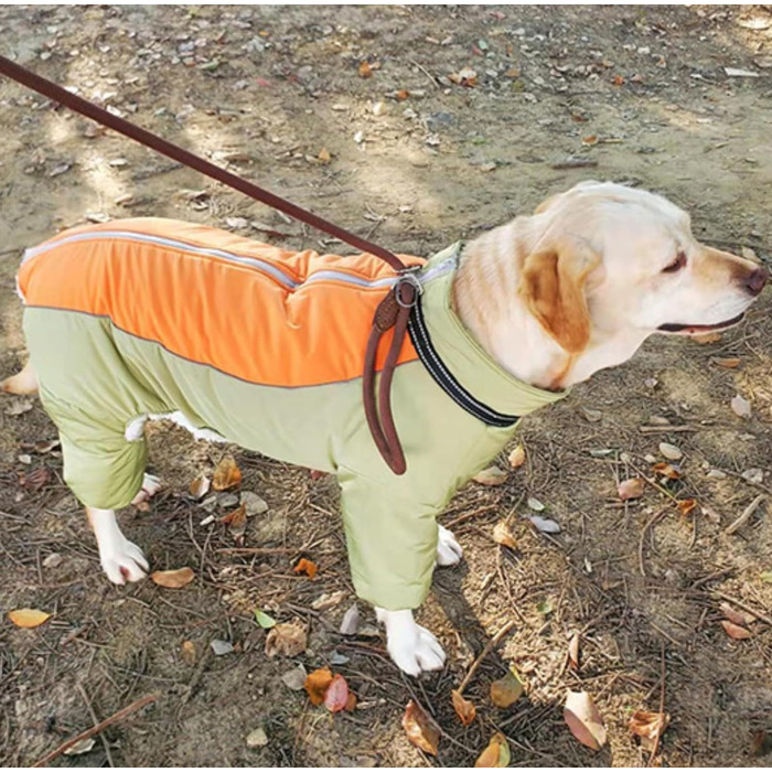 Водонепроникна зимова куртка для собак, тепла флісова жилетка, повсякденний зимовий одяг для собак, цуценят, C 14
