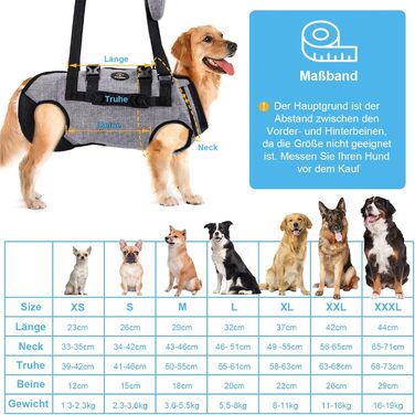 Шлея-тримач Ownpets для собак, розмір XXXL, допоміжна
