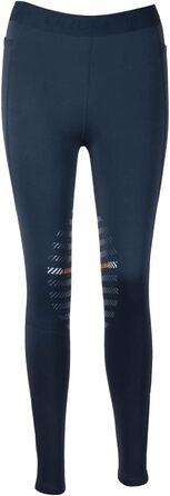 Легінси для верхової їзди Lazura Winter Anita | Силіконовий накладка на колінах | 2 кишені для телефону | Чорні або темно-сині | Розміри 32-46