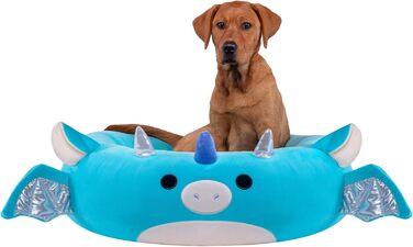 Оригінальне ультрам'яке ліжко для тварин Squishmallows Tatiana Дракон 76,2 см – плюшевий лежак для собак і котів
