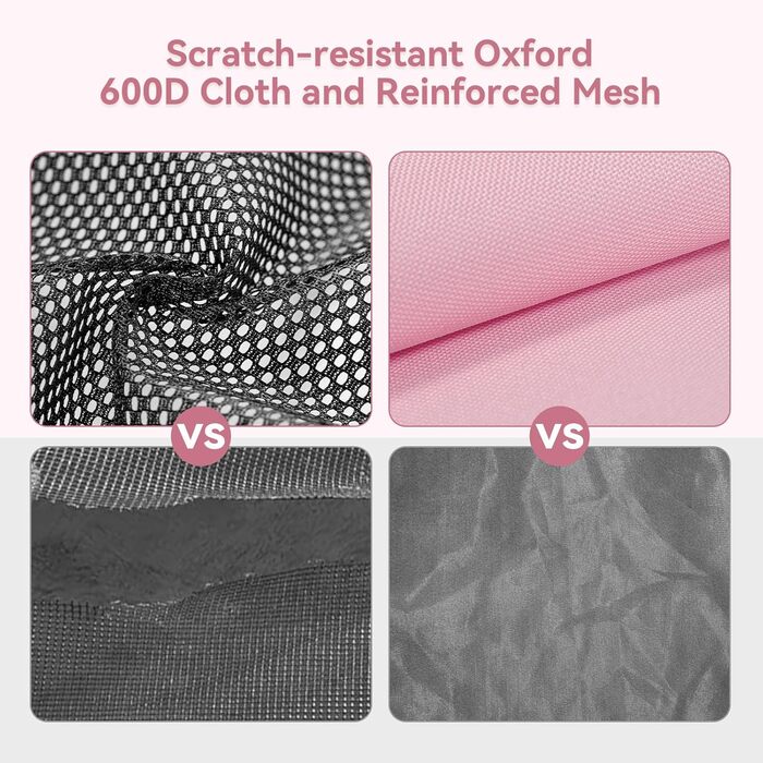 Льоток для собак великих порід, 4 Pet, портативний, з мискою, водовідштовхувальне дно, сірий + рожевий