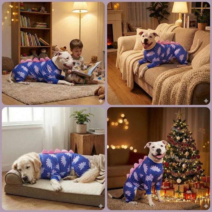 Комбінезон для собак великих порід LovinPet: дихаючий, з UV-захистом, антибактеріальний, для відновлення після операцій, зелено-оранжевий, XXX-Large