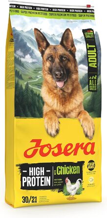 Сухий корм для дорослих собак Josera High Protein з куркою, 12.5 кг