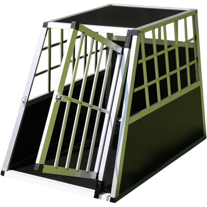 Транспортна переноска для собак San Marco Auto-Transportbox з алюмінію, для середніх та великих собак