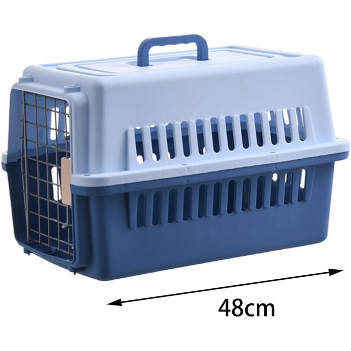 Складана переноска для собак Rockible: міцна переноска для котів та кошенят (блакитна)