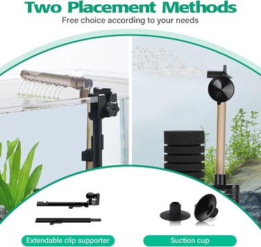 Електричний акваріумний фільтр Hygger USB, для акваріумів до 170л, тихий, з керамічними кульками