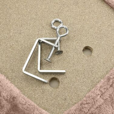 Кішка ліжко на віконний підвіконня - Snuggly Place - велике, м'яке, миється, 75 x 35 см (Бежевий)