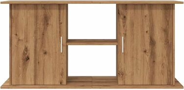 vidaXL Акваріумна тумба з ДСП, 121x41x58 см, під старе дерево