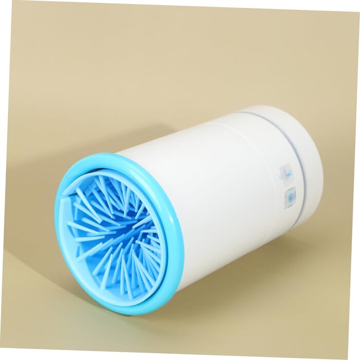 Електричний мийник лап для собак VANZACK - компактний, USB, блакитно-білий