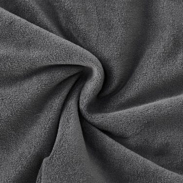 Кругла лежанка для собак та котів з капюшоном, розмір M, сіра, 60 x 60 x 19 см, м'яка, з антиковзною основою, самонагріваюча, для заспокоєння, миється