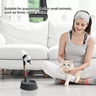 Автоматичний диспенсер для води iFCOW для котів та собак, регульована висота, знімний стрижень, автоматичне годування