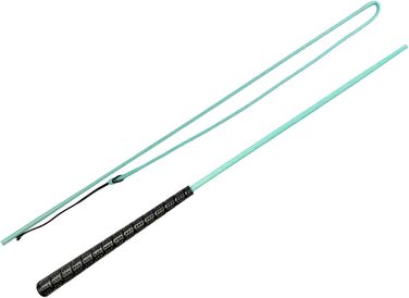 Братка для коней: гумовий варіант, 120 см, м'ятний колір. Ідеально для фахівців з дресирування та верхової їзди