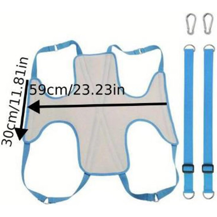 Гаммачок для грумінгу домашніх тварин LOVIVER, зручний, портативний, для маленьких собак та котів, блакитний, L