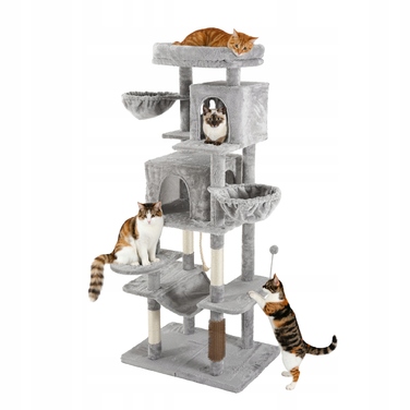 Стельовий дряпак для котів Balconera, високий стовп-дряпалка (161 - 220 см)