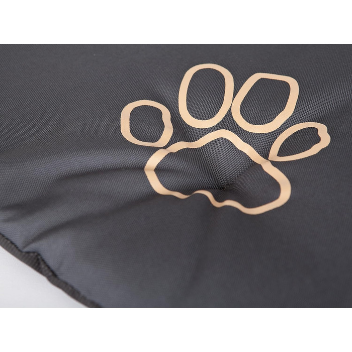 Крісло-ліжко для собак Hobbydog R6PODGRA3, сіре, 75 x 58 см