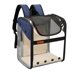 Переноска для собак LDLC, синя, розмір M/L (34 x 26 x 41 см)