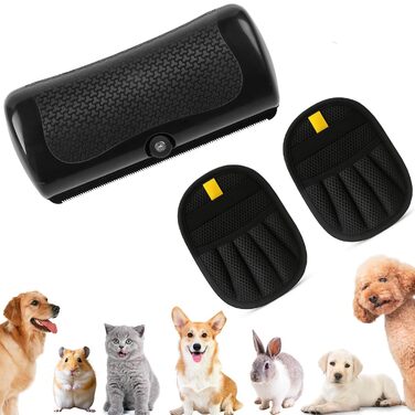 Набір гребінців для собак та котів Fur Wonder: 3 шт. для видалення шерсті та підшерстка